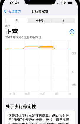 南阳iPhone手机维修如何在iPhone开启'步行稳定性通知'