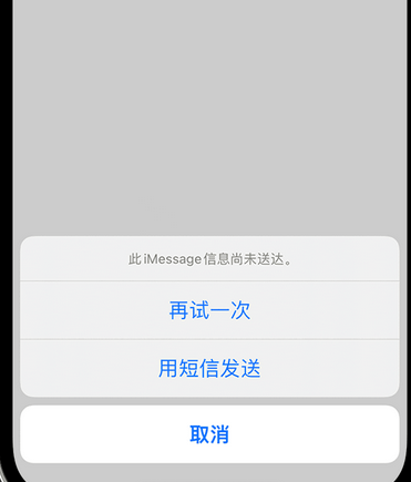 南阳apple维修iPhone上无法正常发送iMessage信息