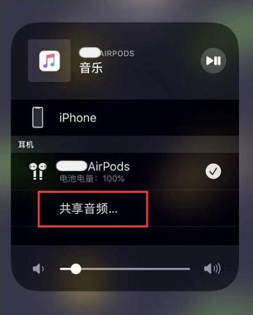 南阳苹果14音频维修点分享iPhone14音频共享设置方法 