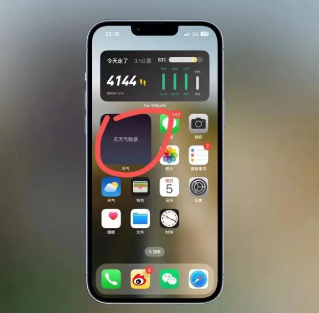 南阳苹果手机维修分享:iOS16主屏幕天气小组件无法正常工作怎么办？ 