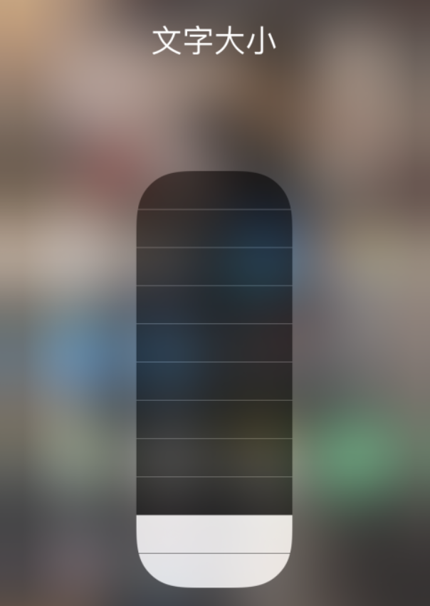 南阳苹果手机维修分享小技巧：在 iPhone 控制中心快速调节字体大小 